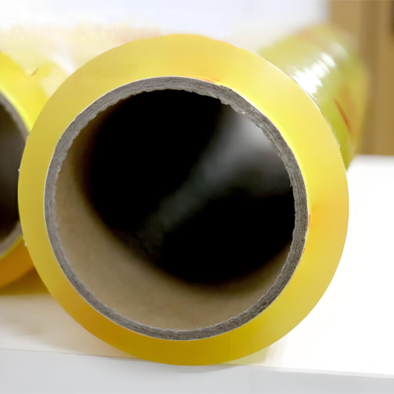 Highly transparent PVC cling film